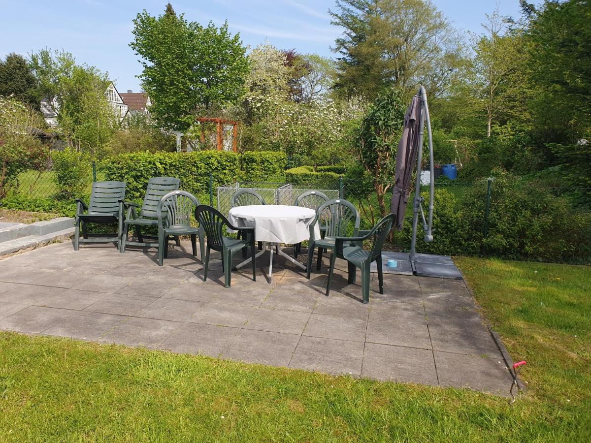 Charmante Haushaelfte Mit Garten Und Terrasse Flensburg Zewnętrze zdjęcie
